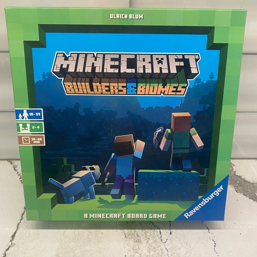 Ravensburger Minecraft Builders & Biomes Game
